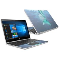 MightySkins Skin Compatible with HP Pavilion x360 15.6" (2018) - Im Really A Mermaid | Protective, Durable, and Unique Vinyl Decal wrap Cover | Easy to Apply, Remove | Made in The USA