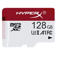 HyperX HXSDC/128GB microSDXC Gaming 100R/80W U3 UHS-I A1 Card Only