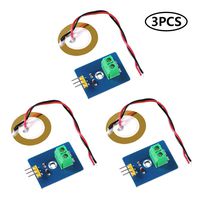 3pcs Piezoelectric Sensor Analog Ceramic Vibration Sensor Module Piezo Vibration Sensor Module for Arduino DIY KIT