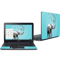 Mightyskins Skin Compatible with Samsung Chromebook 3 11.6" - Musical Elephant | Protective, Durable, and Unique Vinyl Decal Wrap Cover | Easy to Apply, Remove, and Change Styles | Made in The USA