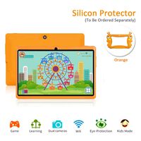 Kids Tablet Android 7 Kids Tablet with WiFi Toddler Tablet Kids Edition Tablet Childrens Tablet 1GB 16GB with Advanced Parental Control Google Play Store Bluetooth IPS Safety Protection Screen