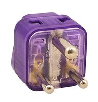 Regvolt's AC POWER TRAVEL ADAPTER PLUG for INDIA, Pakistan (Type D - India, Pakistan)