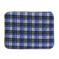 Reusable Washable Pads, Reusable Washable Pad an Absorbent Pad for Adults Incontinence Pad Blue Lattice 45 x 60 (6Pcs)