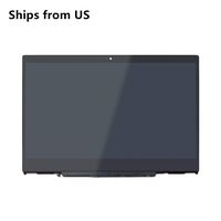 LCDOLED Compatible 14.0 inch 1920x1080 IPS LCD Display Touch Screen Digitizer Assembly + Bezel + Board Replacement for HP Pavilion x360 14-cd0011nr 14m-cd0001dx 14m-cd0003dx 14m-cd0005dx 14m-cd0006dx