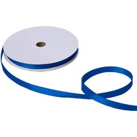 Jillson Roberts Bulk 5/8-Inch Double Faced Satin Ribbon Available in 21 Colors, Royal Blue, 100 Yard Spool (BFR0916)