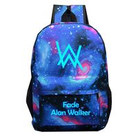 Alan Walker Luminous Backpacks Laptop Bag Bookbag Canvas Backpack for School