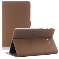 Samsung Galaxy Tab A 10.1 Case,TechCode Smart Slim Case Cover PU Leather Stand Multi Function with Built-in Magnet Sleep&Wake for Samsung Galaxy Tab A 10.1 SM-T580/T585,2016 New Design(Grey)