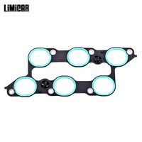 LIMICAR Lower Intake Manifold Gaskets 12590958 Compatible with 09-16 Buick Enclave Chevrolet Traverse GMC Acadia 10-11 Buick LaCrosse Chevrolet Camaro 08-11 Cadillac CTS
