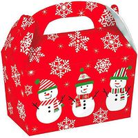 Christmas Snowman Gable Boxes, 5 Ct. | Party Supply