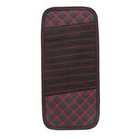 uxcell Red Black Car Sun Visor 11 Disc Sunshade CD DVD Card Case Storage Bag Holder