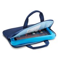 NuPro Zipper Sleeve for Fire 7 Kids Edition Tablet and Fire HD 8 Kids Edition Tablet, Navy/Blue