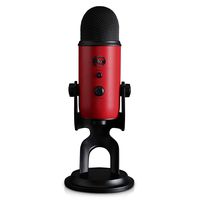 Blue Yeti USB Microphone-Satin Red, (988-000097)