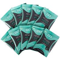 HyperGo: Full Body Fitness Wipes - Body Cleansing Wipes - Clean Off Odor and Sweat- Refresh and Moisturize Skin - All Natural Ingredients - Mint Scent