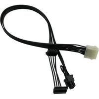 COMeap Motherboard 10 Pin to PCI-E 8 Pin(6+2) SATA IDE Molex Power Supply Adapter Cable for HP DL160 G6 DL180 G6 Server 25-in(63.5cm)