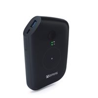 Nommi Power: 4G LTE Unlocked Hotspot with Unlimited WiFi Worldwide | SIM/Roaming-Free | Built-in VPN | Coverage in 150+ Countries | Portable MiFi | Travel Router | Wireless PowerBank | Black