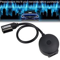 Drimfly MMI Bluetooth Adapter Car Kit for Mercedes-Benz with Media Interface (Code 518) and NTG 4.5,Enjoy Hi-Fi Music - Supports AptX