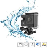 i-TecoSky WiFi Ultra HD 4K Sports Action Camera Cam Camcorder DVR DV Video 170D Wide Angle 2.0 LCD 30M Waterproof Outdoor Mini Helmet Action Video Camera Diving Recorder (black)