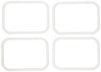 Downspout Safety Cap 2x3 4pk White