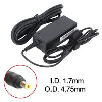 BattpitTM Laptop/Notebook AC Adapter/Power Supply/Charger for Asus Eee PC 701SDX Eee PC 4G XP - Pearl White Eee PC 4G XP - Galaxy Black Eee PC 700 Eee PC 701 Eee PC 701SD