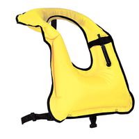 Faxpot Men/Women Snorkel Vest Adult Inflatable Snorkeling Jacket for Diving Swimming Safety