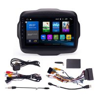 KUNFINE Quad Core Android 8.0 Car DVD GPS Navigation Autoradio Car Stereo Multimedia Player Car Radio for Jeep Renegade 2016 2017 Headunit Supports Steering Wheel Control
