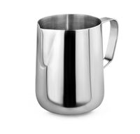 New Star Foodservice 28805 Commercial Grade Stainless Steel 18/8 Frothing Pitcher, 12-Ounce