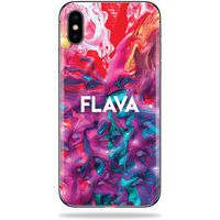MightySkins Skin Compatible with Apple iPhone Xs Max - Flava | Protective, Durable, and Unique Vinyl Decal wrap Cover | Easy to Apply, Remove, and Change Styles | Made in The USA