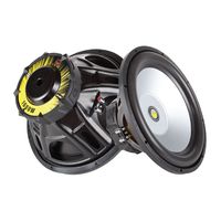 Gravity Audio 1600W Professional 15" Power Car Subwoofer 4 OHM IMPED Dual Voice Coil GR-15PW