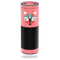MightySkins Skin Compatible with Amazon Echo - Aztec Fox | Protective, Durable, and Unique Vinyl Decal wrap Cover | Easy to Apply, Remove, and Change Styles | Made in The USA