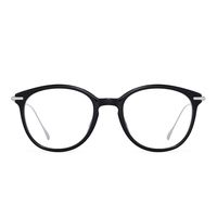 GLINDAR Retro Blue Light Blocking Glasses Reduce Eye Strain Computer Video Game Eyeglasses Men Women Black