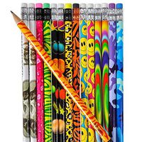 Novelty Assorted Colorful Kids Pencils (144 Pack)