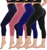 High Waisted Yoga Leggings for Women Tummy Control Reg & Plus Size Yoga Pants Premium Soft Workout Womens Legging