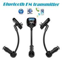 2015 New Universal Wireless Bluetooth Handsfree Car Kit FM Transmitter Modulator Car mp3 Player With Mic charge for MP3 mp4 ipad and Other Devices