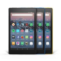 Fire HD 8 3-Pack, 16GB - Includes Special Offers (Black/Marine Blue/Canary Yellow)
