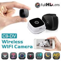 Zehui C9-DV WiFi HD 1080P Mini Wireless Camera Security Camcorder with Night Vision Black