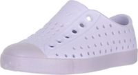 Native Kids Shoes Girl's Jefferson (Toddler/Little Kid) Powder Purple/Transparent 5 Toddler