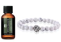 Agate Stone Diffuser Bracelet with Essential Oil