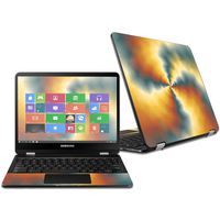 MightySkins Skin Compatible with Samsung Chromebook Pro 12.3" - Eye of The Storm | Protective, Durable, and Unique Vinyl Decal wrap Cover | Easy to Apply, Remove, and Change Styles | Made in The USA