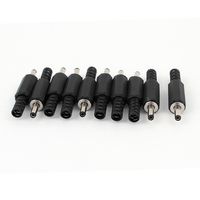 uxcell New Spare Parts 3.5mm x 1.35mm DC Power Male Jack Connector 10pcs
