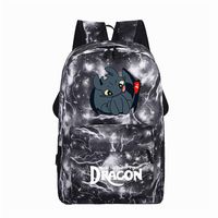 How To Train Your Dragon Lightweight Night Fury Backpack Laptop Bag