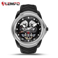 LEMFO LF17 Android 5.1 Smart Watch RAM 512MB ROM 4GB Bluetooth Smartwatch Support Heart Rate Monitor GPS Wifi SIM TF Card (Silver)