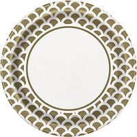 Unique 37235 tableware, 9", Gold