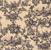 Black Toile on Kraft Gift Tissue Paper-30 Sheets
