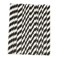 25Pcs Da.Wa Stripe Paper Straw Hard Paper Straws Decorative Straws for Carious Drinking Party Birthday Party Wedding (4)