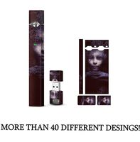 Skin Wrap Vinyl Decal Sticker for JUUL Skin for Pod and Charger Included (Girl Psycho)
