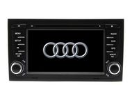 7 Inch Touchscreen Monitor Car GPS Navigation System for AUDI A4 2002 2003 2004 2004 2005 2006 2007 2008/SEAT EXEO 2010-2015 Car Stereo DVD Player +Free Backup Rear View Camera+Free US Map