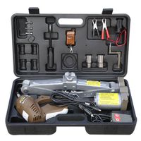 BSTOOL Electric Car Jack,5 Ton 12V Electric Scissor Car Jack Lift Garage Automatic Garage Vehicle Tire Repair Tools (5 Ton)