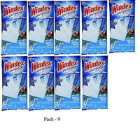 Windex Outdoor All-in-One Window Cleaner Pads (Refill, Pack - 9)