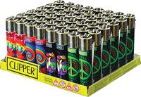 Clipper Cigarette Lighters - 48ct. Trip 1 Edtion Lighters