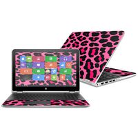 Mightyskins Skin Compatible with Hp Pavilion X360 15.6" (2016) - Pink Leopard | Protective, Durable, and Unique Vinyl Decal Wrap Cover | Easy to Apply, Remove, and Change Styles | Made in The USA